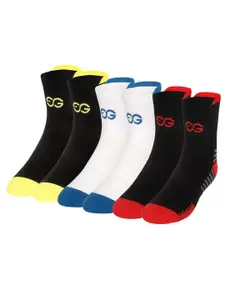 SuperGear Men Workout Pack of 3 Ankle Length Cotton Sports Socks