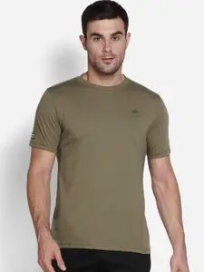 Wildcraft Men Olive Green T-shirt