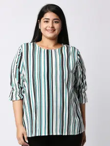 Style Quotient Women Striped Smart Casual Top