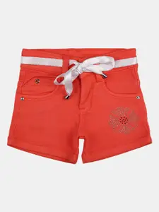 V-Mart Girls Coral Outdoor Shorts
