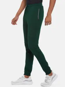 Ajile by Pantaloons Men Green Solid Slim-Fit Joggers