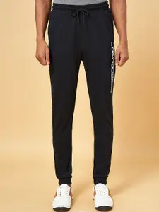 Ajile by Pantaloons Men Black Solid Slim-Fit Joggers