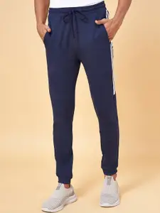 Ajile by Pantaloons Men Navy Blue Solid Slim-Fit Joggers