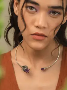 SHAYA Silver-Toned Sterling Silver Necklace