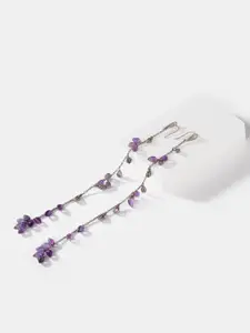 SHAYA Mammilaria Bloom Long Earrings in 925 Silver