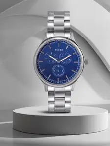 Timex Men Navy Blue Analogue Chronograph Watch TWEG184SMU01