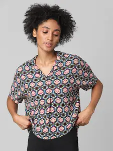 ONLY Women Multicoloured Printed Casual Shirt