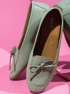 Inc 5 Women Green Loafers
