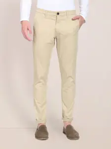 U.S. Polo Assn. Men Khaki Slim Fit Trousers