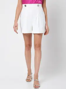 Vero Moda Women White Shorts