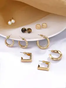 kashwini Multicoloured Contemporary Studs Earrings