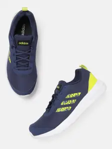 ADIDAS Men Blue Woven Design StreetAhead Running Shoes