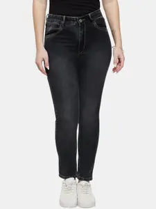 V-Mart Women Grey Classic Light Fade Jeans