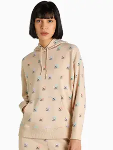 Puma Women Regular Fit Brand Love AOP Printed Sweatshirt