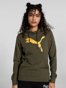 Puma Graphic Regular Fit Hooded Pullover