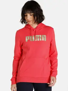 Puma Women Regular Fit Printed PUMA Graphic Sweatshirt