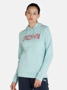 Puma Women Regular Fit Graphic Printed Sweatshirt