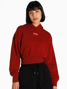 Puma Women Red PUMA X COCA COLA  Relaxed Fit  Hoodie