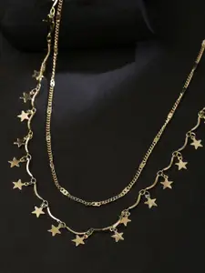 kashwini Gold-Toned Brass Gold-Plated Necklace