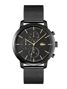 Lacoste Men Black REPLAY Analogue Multi Function Watch 2011194