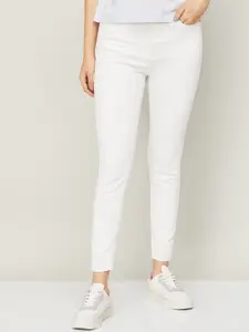 Fame Forever by Lifestyle Women White Stretchable Jeans
