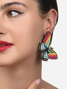 Zaveri Pearls Multicoloured Contemporary Ear Cuff Earrings