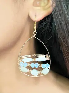 Ayesha Women Beaded Oversized Dangler Earring