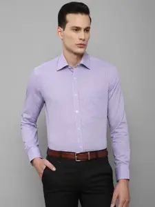 Louis Philippe Men Purple Formal Shirt