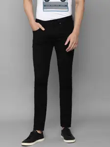 Louis Philippe Jeans Men Black Slim Fit Jeans
