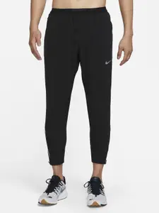 Nike Men Black Dri-FIT Phenom Elite Trackpants