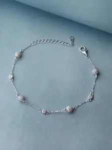 MANNASH Women Silver Bracelet