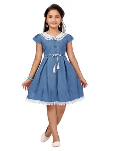 Aarika Blue Denim Dress
