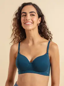 Nykd Cotton T-Shirt Bra - Lightly Padded Non Wired 3\4 Coverage