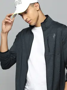 Skechers Men Grey Tailored Jacket