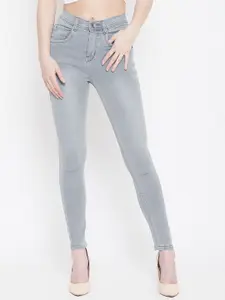 Nifty Women Grey Slim Fit High-Rise Stretchable Jeans