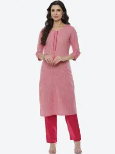 Rangriti Women Pink Kurta