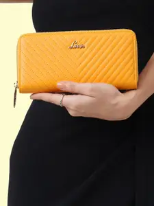 Lavie Women Chevron Zip around Wallet
