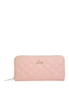 Lavie Quilt Eden Women Pink Zip Around Wallet