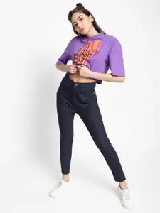 Belliskey Women Blue Slim Fit Stretchable Solid  Jeans