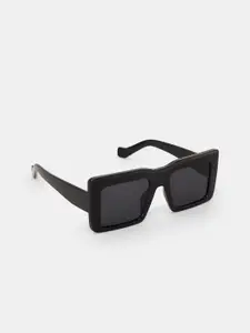 20Dresses Women Black Lens & Black Square Sunglasses