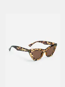 20Dresses Women Brown Lens & Brown Cateye Sunglasses