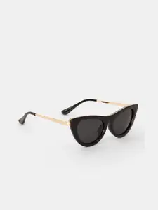 20Dresses Women Black Lens & Black Cateye Sunglasses