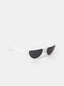 20Dresses Women Black Lens & White Other Sunglasses