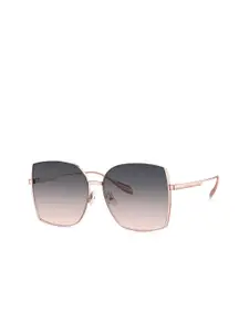 BOLON EYEWEAR Women Grey Lens & Rose Gold-Toned Other Sunglasses with UV Protected Lens