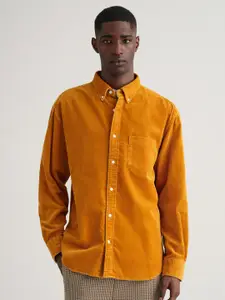 GANT Men Orange Classic Casual Shirt