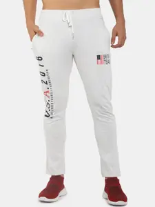 V-Mart Men Grey Solid Cotton Track Jersey  Pant