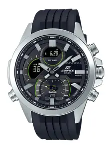 CASIO Men Stainless Steel Straps Analogue and Digital Chronograph Watch EX548 ECB-30P-1ADF