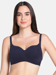 Amante Solid Padded Wirefree Essential T-Shirt Bra - BRA75501
