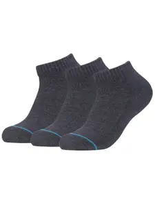 FABdon Men Pack Of 3 Patterned Ankle-Length Socks