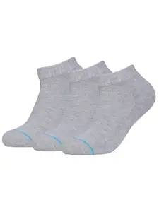 FABdon Men Pack Of 3 Solid Ankle-Length Socks